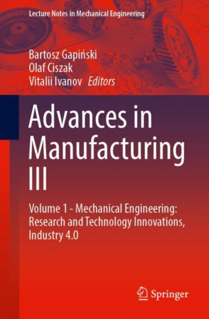 Book cover of: Advances in Manufacturing III. By: Mathieu d'Aquin