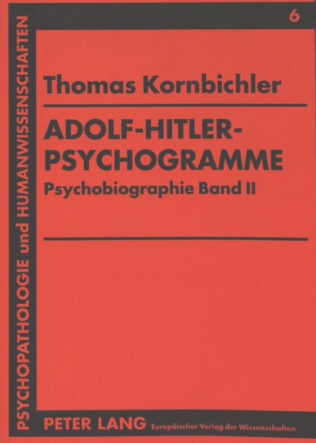 Book cover of: Adolf-Hitler-Psychogramme
