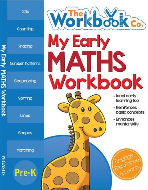 Book cover of: My Early Maths Workbook. By: Pegasus