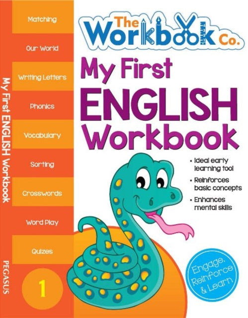 Book cover of: My First English Workbook. By: Pegasus