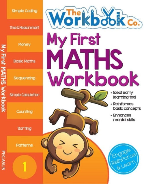 Book cover of: My First Maths Workbook. By: Pegasus