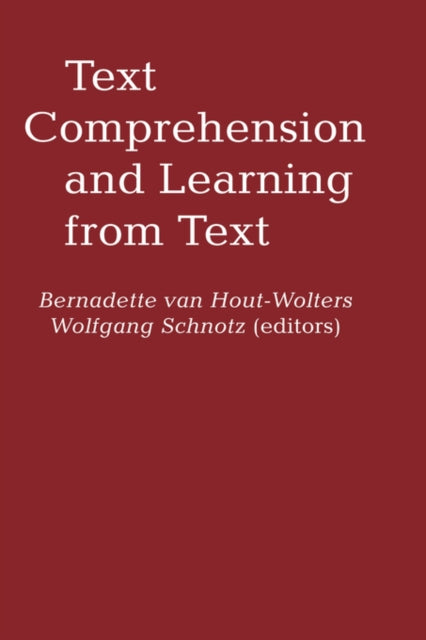 Book cover of: Text Comprehension And Learning. By: Hout Wolters