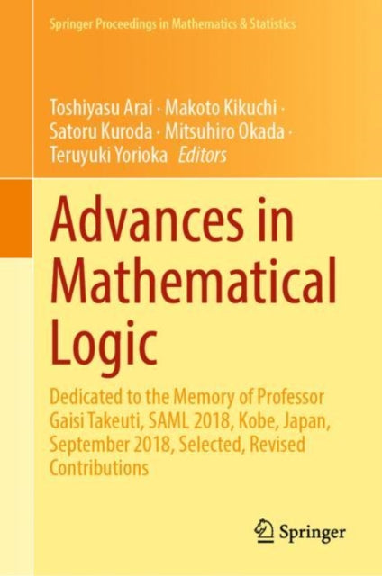 Book cover of: Advances in Mathematical Logic. By: Toshiyasu Arai