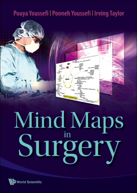Book cover of: Mind Maps In Surgery. By: Pouya Youssefi