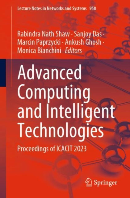 Book cover of: Advanced Computing and Intelligent Technologies