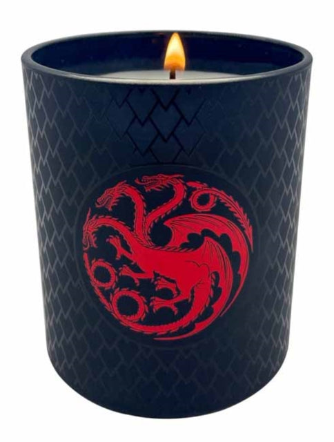Book cover of: House of the Dragon: Targaryen Fire & Blood Color-Changing Candle