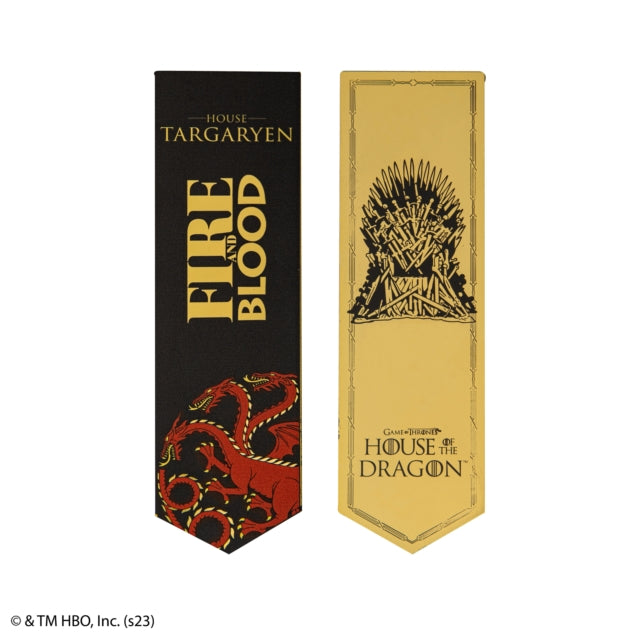 Book cover of: Targaryen Metal Bookmark