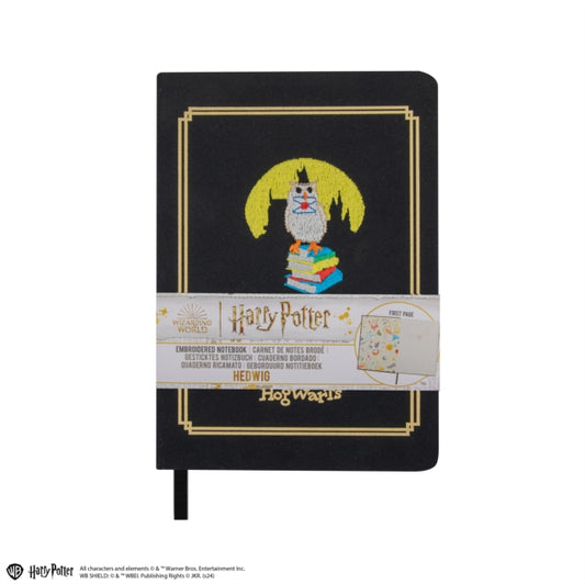 Book cover of: Hedwig Embroidered Notebook