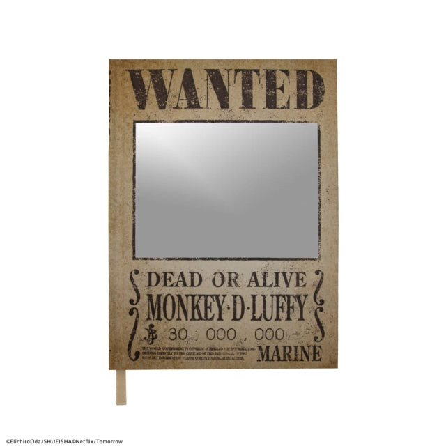 Book cover of: Wanted Mirror Notebook