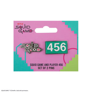 Set of 2 Pins Player 456 & Squid Game