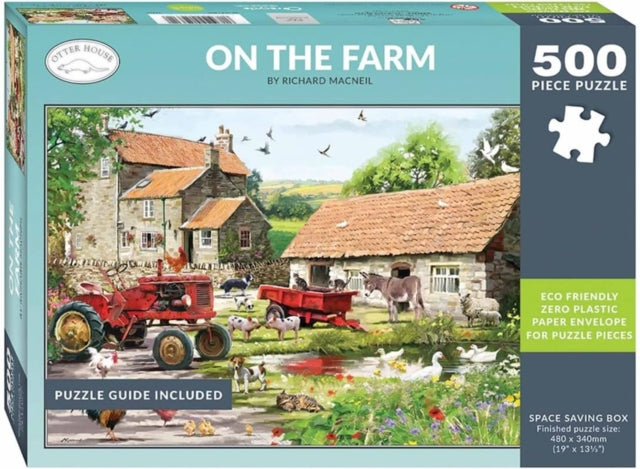 JIGSAW 500 PIECE ON THE FARM L