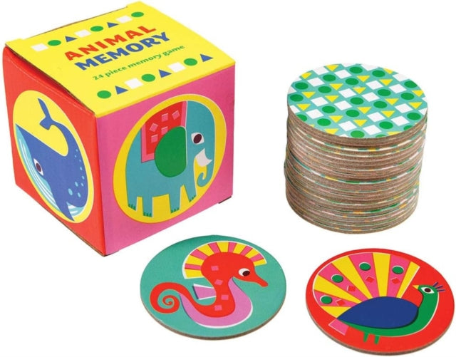 Animal memory game (24 pieces)