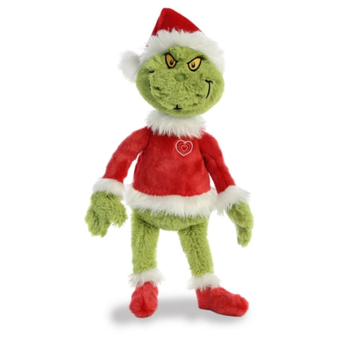 Grinch Santa Plush