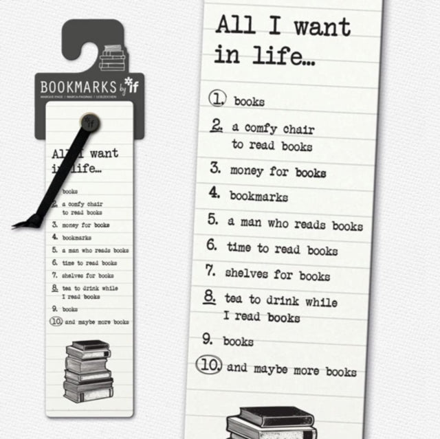 Book cover of: Literary Bookmarks - Life To Your Years