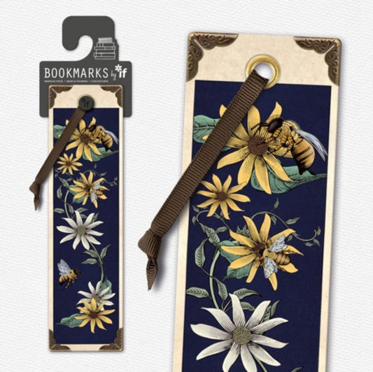Book cover of: Vintage Bookmarks - Bees & Flowers