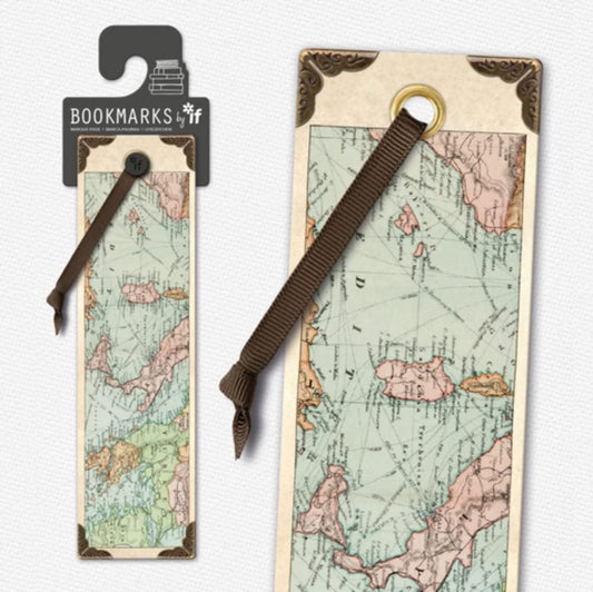 Book cover of: Vintage Bookmarks - Map