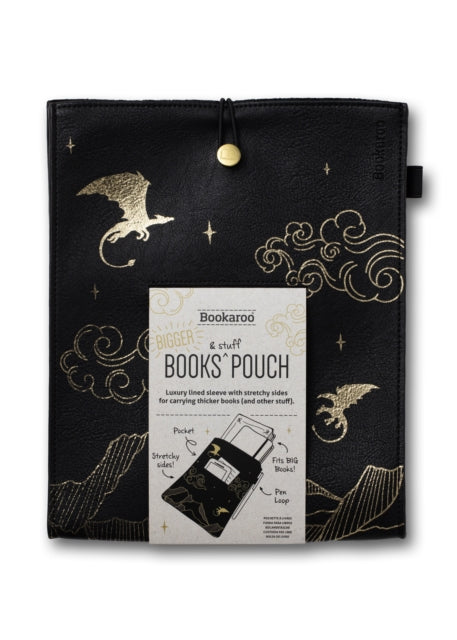Bookaroo Books & Stuff Pouch - Dragon