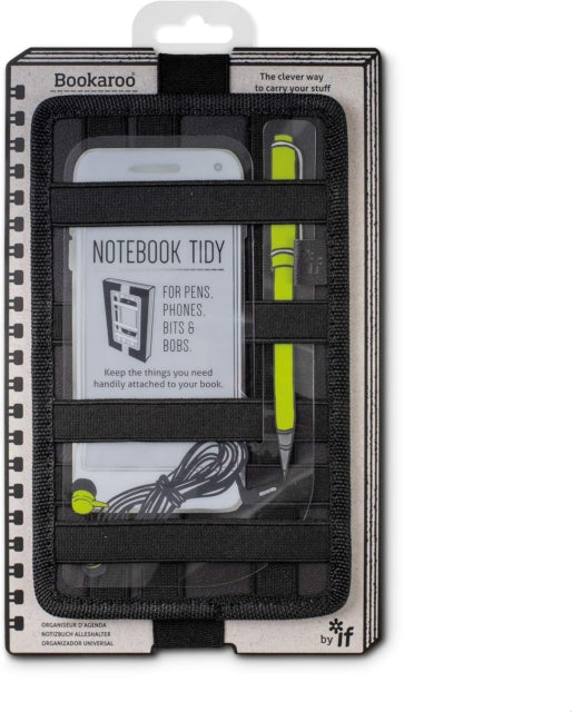 Book cover of: Bookaroo Notebook Tidy - Black