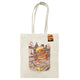 Book cover of: Ilustrata (Burgerzilla) Natural Tote Bag