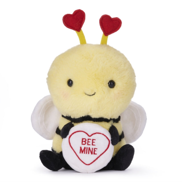 Book cover of: Love Hearts 7" Bee Mine Plush Gift