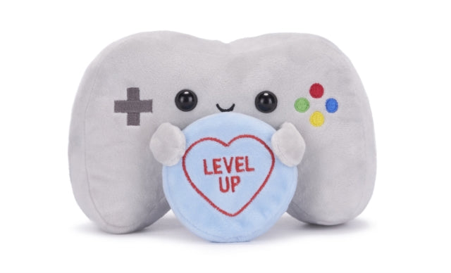 Book cover of: Love Hearts 7" Level Up Game Controller Plush Gift