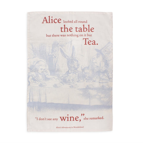 Tea Towel Recycled Cotton - Pulteney Press (Alice)