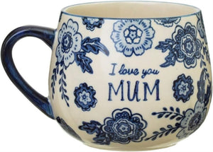 Blue Willow Mum Mug