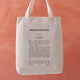 Book cover of: Pride and Prejudice Chapter One Tote Bag