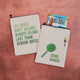 Crime Reader Book Sleeve
