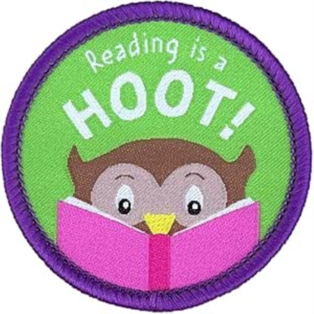 Book cover of: Reading is a Hoot Sew On Patch