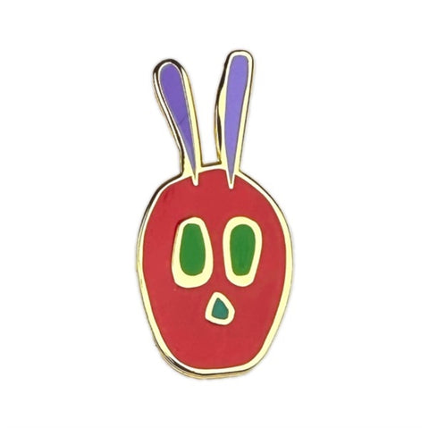 Caterpillar Head Pin Badge
