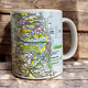 Book cover of: OS Map Ceramic Mug - The Broads
