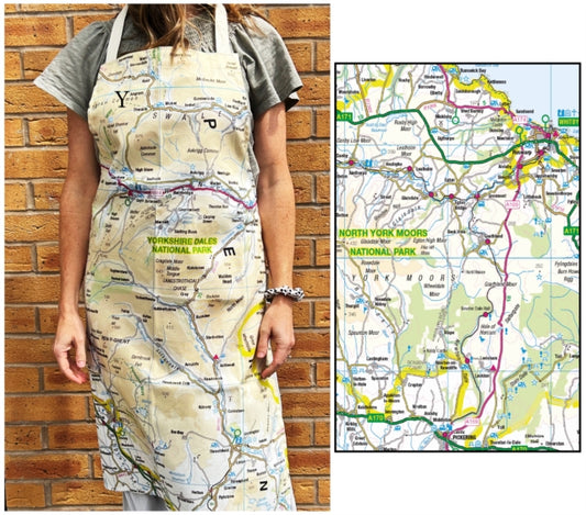 Book cover of: OS Map Adult Apron - North York Moors National Park