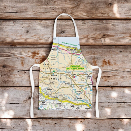 Book cover of: OS Map Kids Apron - Exmoor National Park