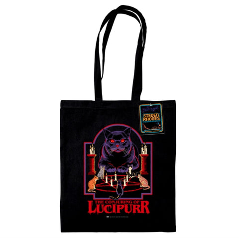 Steven Rhodes (Lucipurr) Black Tote Bag