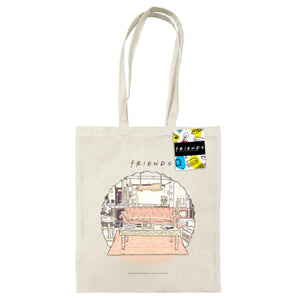 Friends (Chillin' With Friends) Natural Tote Bag
