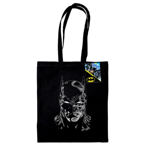Batman (Face) Black Tote Bag