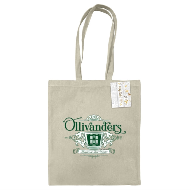 Book cover of: Harry Potter (Ollivanders) Natural Tote Bag