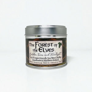 Forest of the Elves - Scented Soy Candle- Golden Trees and Starlight