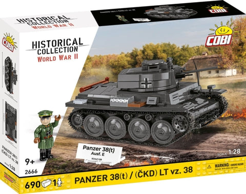 705 PCS HC WWII /2666/ PANZER 38(T)/(CKD) LT VZ