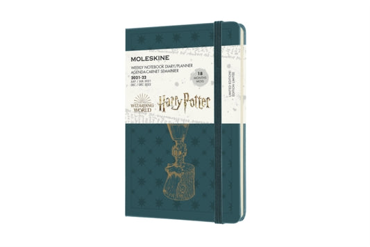 Book cover of: Moleskine Ltd. Ed. Harry Potter 2022 18-Month Weekly Pocket Hardcover Notebook