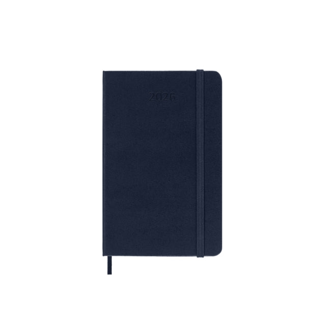 Book cover of: Moleskine 2026 12 Month Weekly Pocket Hardcover Diary