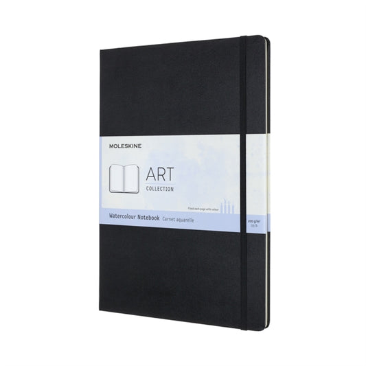 Moleskine Art A4 Watercolour Notebook: Black