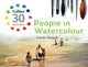 Book cover of: People in Watercolour