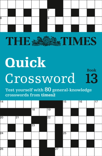 Book cover of: Times Quick Crossword Book 13
