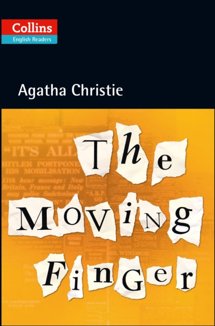 Book cover of: Moving Finger. By: Agatha Christie