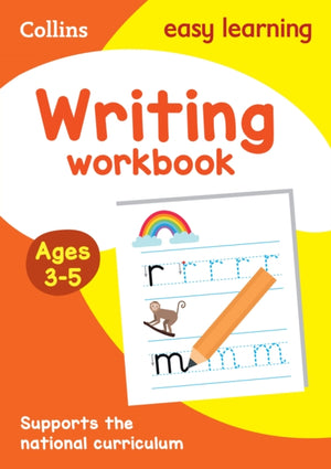 Writing Workbook Ages 3-5, Prepare for Preschool with Easy Home Learning