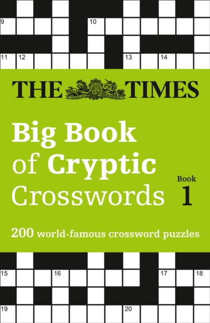 Book cover of: Times Big Book of Cryptic Crosswords Book 1. By: The Times Mind Games