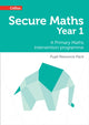Book cover of: Secure Year 1 Maths Pupil Resource Pack. By: Emma Low