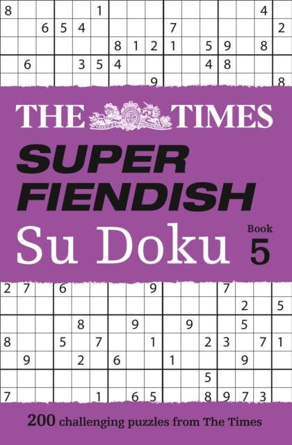 Times Super Fiendish Su Doku Book 5